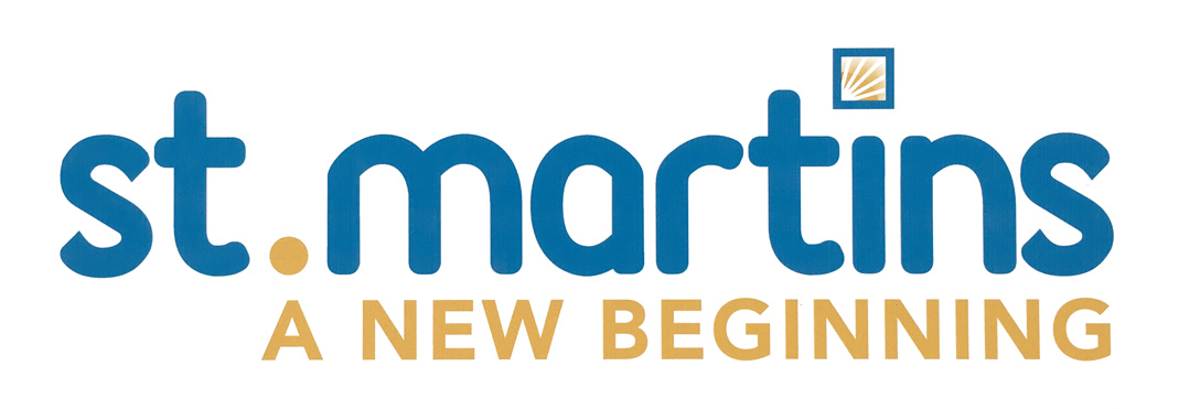 St Martin's New Logo Development Stage 1