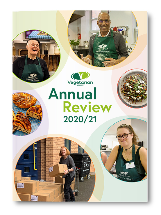 The Vegetarian Society Annual Review and Microsite